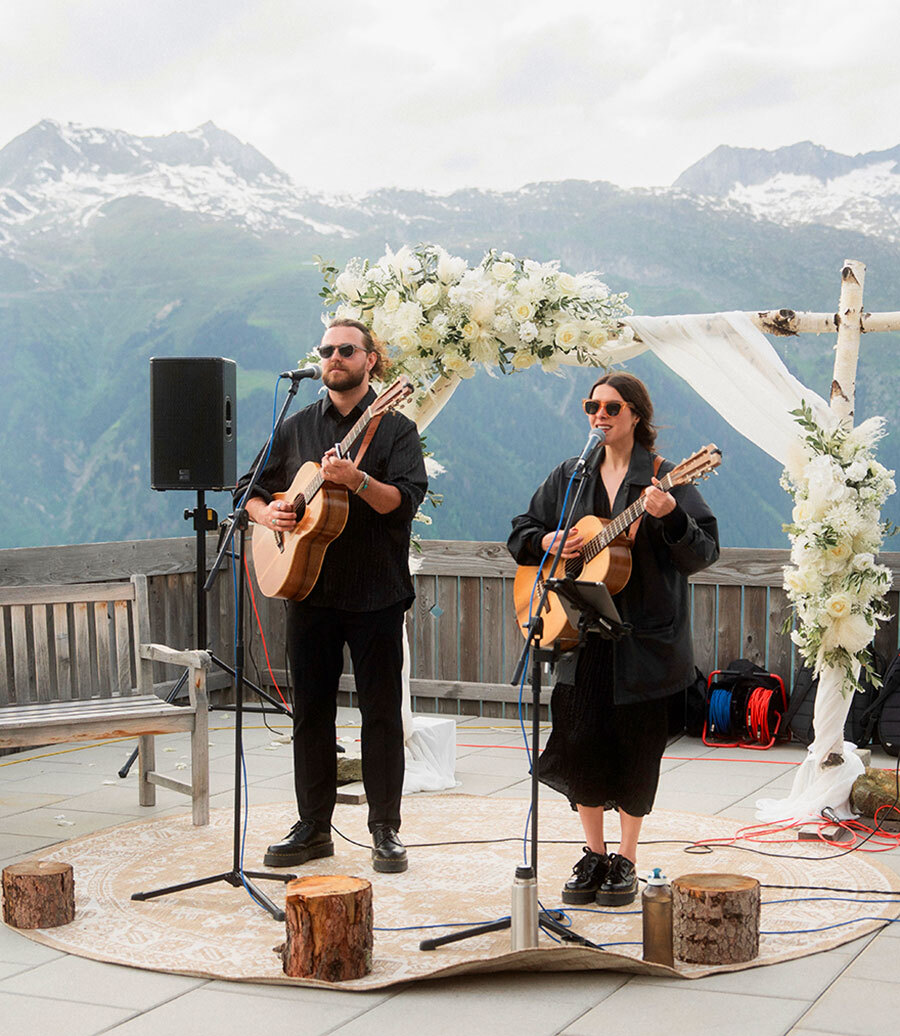 Live-Musik für Hochzeit